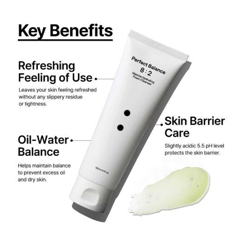 [B : Lab] *renewal* Matcha Hydrating Foam Cleanser 120ml