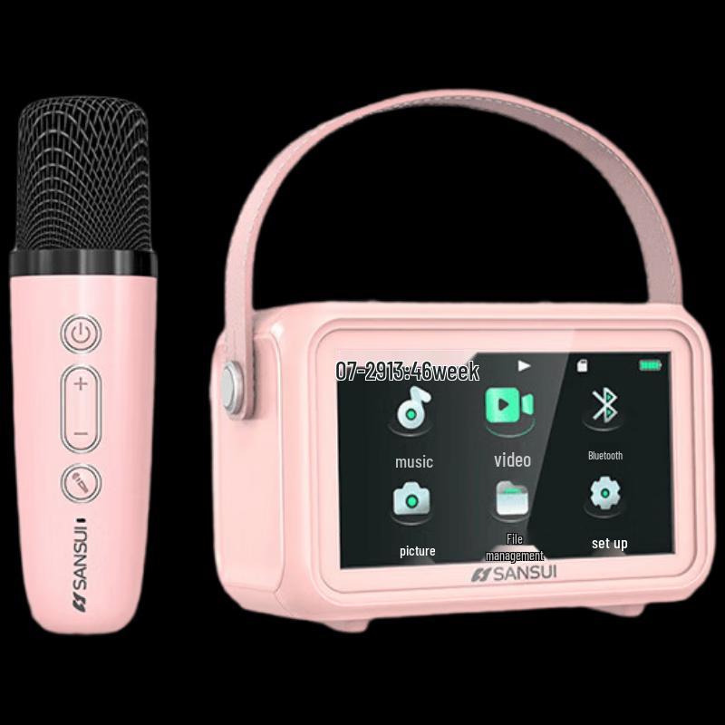 

SANSUI D76 Portable Mini KTV Karaoke Speaker