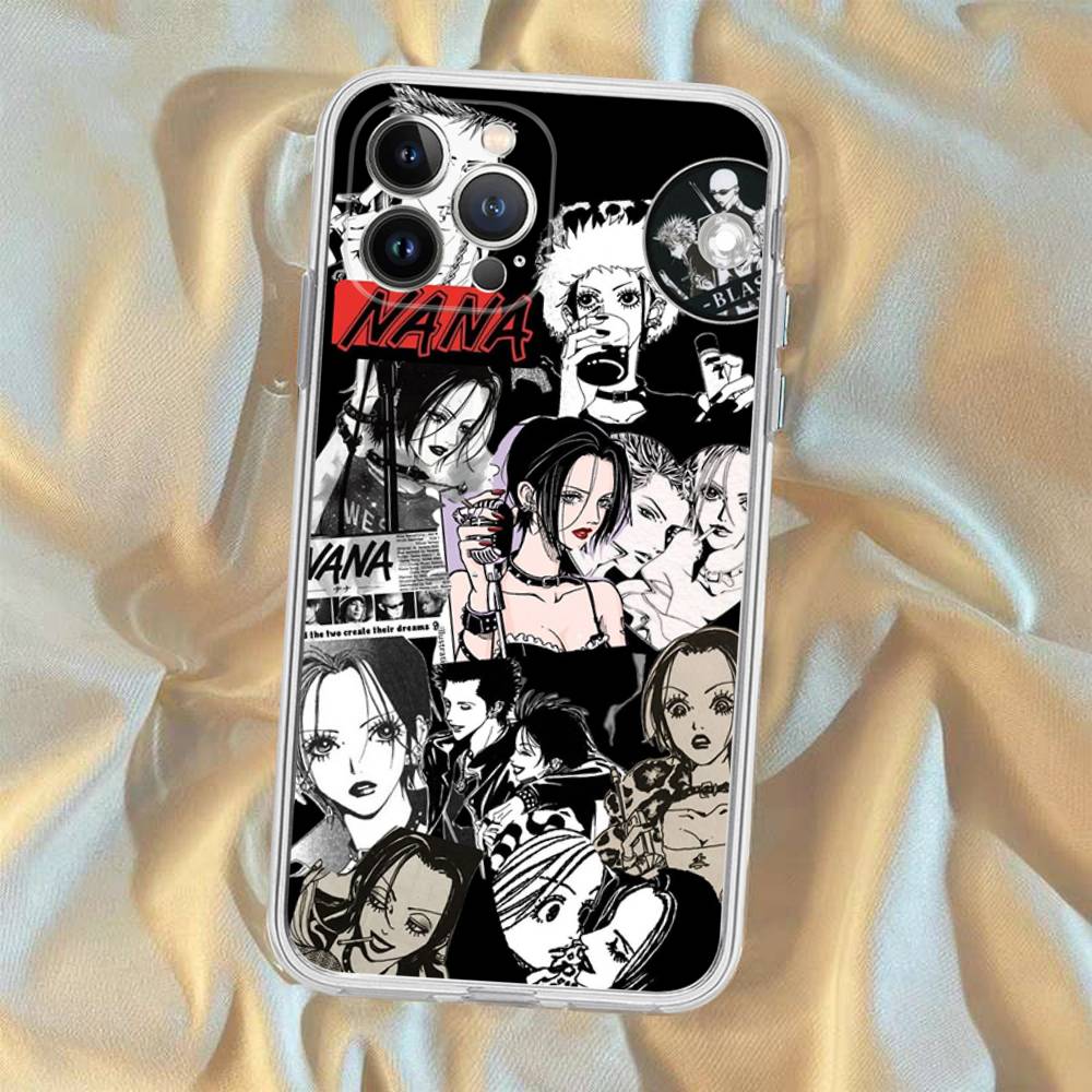 Anime NANA Phone Case For IPhone 16 15 14 11 12 13 Mini Pro XS Max Cover 6 7 8 Plus X Funda Shell