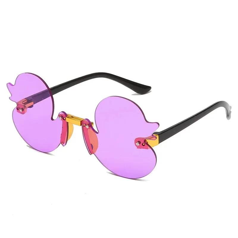 Polarized UV Protection Lightweight Comfortable Durable High Quality Stylish No Rim For Both Sun Glasses Duck-Shaped