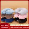 U-Shaped Plush Neck Pillow - Travel & Nap Support with Custom Logo