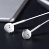 Wired Earphones with Can Make Volume Stereo White Microphone, Calls, Control, Earphones, 3.5mm Jack, Headphones,