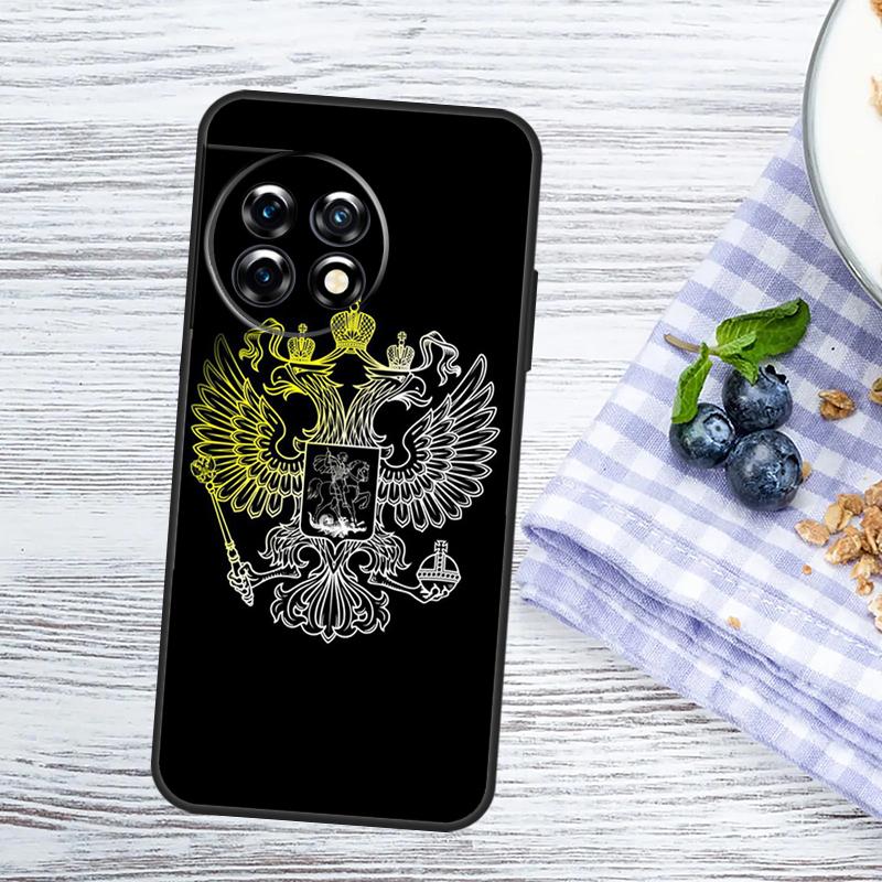 

Russia Russian Coat Of Arms Case For OnePlus Nord CE 5 4 3 2 Lite N20 N30 OnePlus 15R 13T 13R 12R 10T 10R 11 13 15 Cover OnePlus 15R
