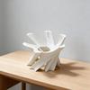 Hot 3D Printed Desk Support Stand Plastic Durable Small Ornaments Black White Table Models for Home Decoration