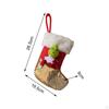 Christmas Stocking Candy Gift Bag Holiday Fireplace Decor Durable Year Decoration Xmas