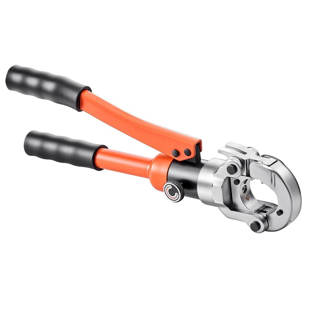 Hydraulický lisovací nástroj na trubky, Lisovací nástroj na nerezové trubkové fitinky s čelistmi V12, V15, V18, V22, V28 a přepravním pouzdrem, Sada lisovacích nástrojů pro