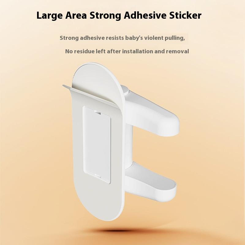 New Product Room Door Handle Lock Safety Lock Baby Children Anti-opening Door Lock Non-punching Door Handle Fixed Lock