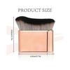 2 PCS Tanning Brush, Body Makeup Brush Self Tanner Brush for Body Kabuki Foundation Brush Body Makeup Blend & Blur Tan BrushBlack Rose Gold