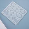 Fashionable Ear Studs Casting Mold Handmade Earrings Silicone Mold Eardrops Danglers UV Crystal Resin Epoxy Mold