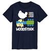 Woodstock - Guitar - 3 Days Of Peace & Music - Men'S Short Sleeve Graphic T-Shirt