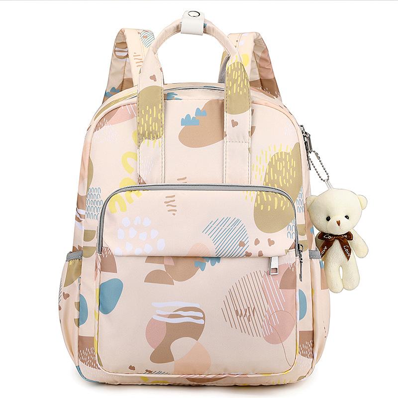 Portable Double Shoulder Large Capacity Milk Storage Insulation Bag Multifunctional Going Out Maternal and Infant Bag Daily Travel Storage Bag