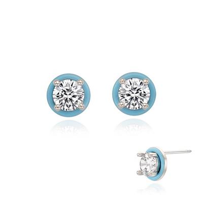 Silver Earrings Sc1677