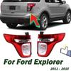 For Ford Explorer 2011 2012 2013 2014 2015 Car LED Rear Tail Light Assembly Brake Turn Signal Warning Stop Lamp Auto Accessories