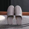 Mote Stor størrelse herre høst hjemmesko unisex ekte skinn tøfler komfortable innendørstøfler flate