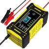 Charger Car And Motorcycle Battery Charging Unit Lead-Acid Battery Repair Lcd Display 6A 12V Intelligent Car Battery