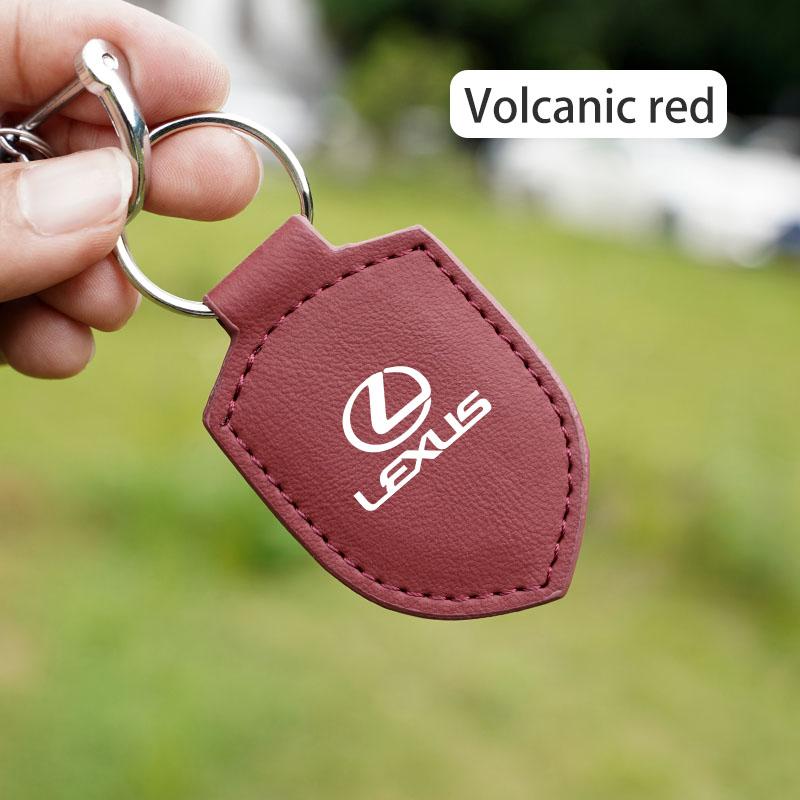 Modebil Nyckelringringar Vintage Läder Zinklegering Nyckelring För Lexus IS250 IS200 CT200h GS300 LS430 RX450h LX570 IS300 ES