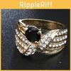 Gorgeous [insert Color] Crystal Ring For Lovely Lady's Fashionable Party Jewelry
