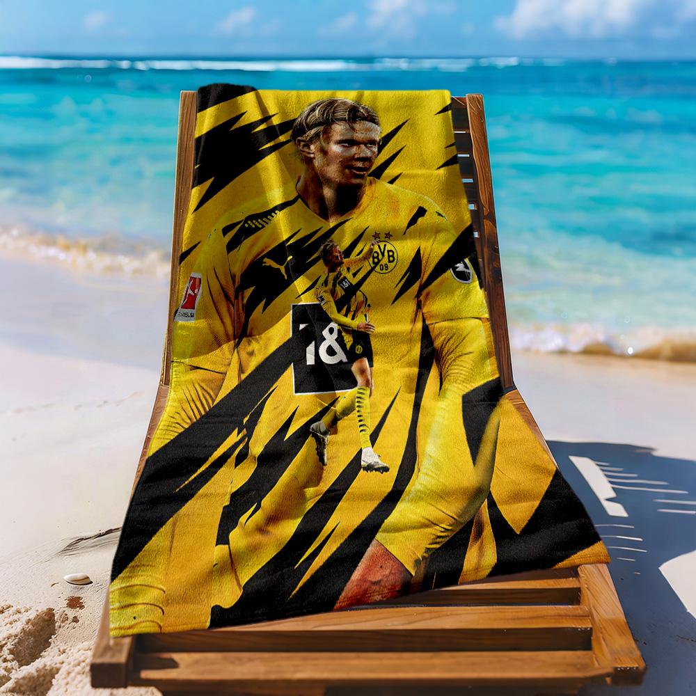Borussia Dortmund Beach Towel Super Soft Microfiber Quickdry Fabric Comfortable Lightweight