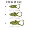 Fishing Baits Frogs Topwater Swimming Lures Realistic Frogs Lures Soft Baits Fishing Lures for Freshwater Saltwater