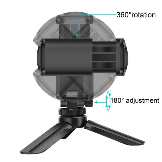 K550 Tripod Stable Phone Support Stand Multi-function Silicone for Live Streaming