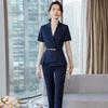 Women's 2024 Summer Slimming Professional Two-Piece Blazer Suit Set