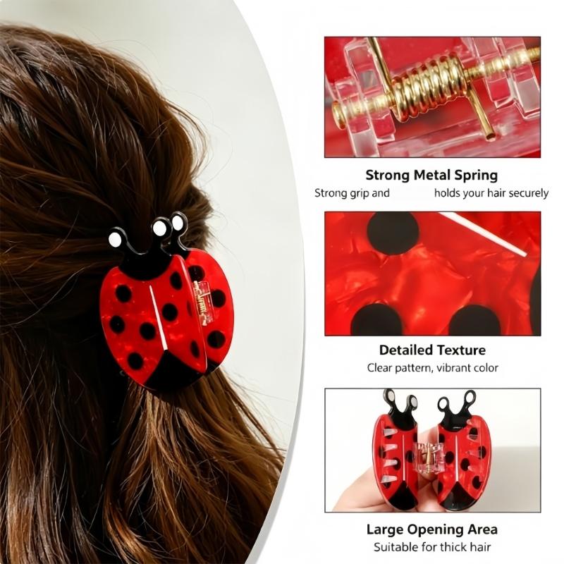 Cute Animal Hair Claw Clip, Compact PVC Hair Accessory for Daily Wear, Travel Styling and Decorative Hair Hold