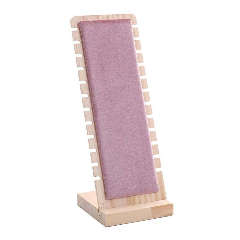 Armbandhouder, houten frame voor kettingen, creatief sieradenopbergrek, vitrine