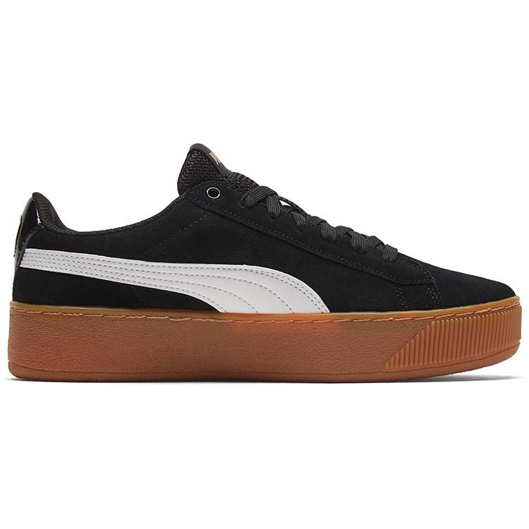 New PUMA Vikky Platform 'Black And White' Women's 363287-10