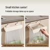 Meirui De Wall-Mount Kitchen & Bathroom Trash Can with Suction Cup and Hanging Rack