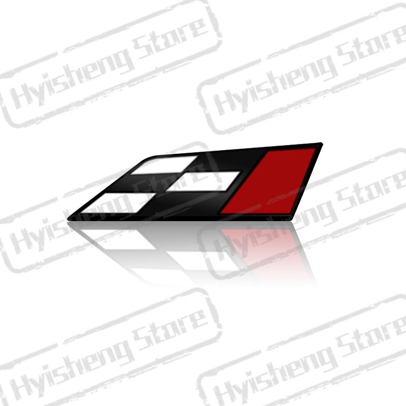 Metall Auto Styling Rennflagge Frontgrill Aufkleber Abzeichen Heckklappe Karosserie Emblem Für Seat Ibiza Ateca Leon VZ Cupra Tarraco Arosa