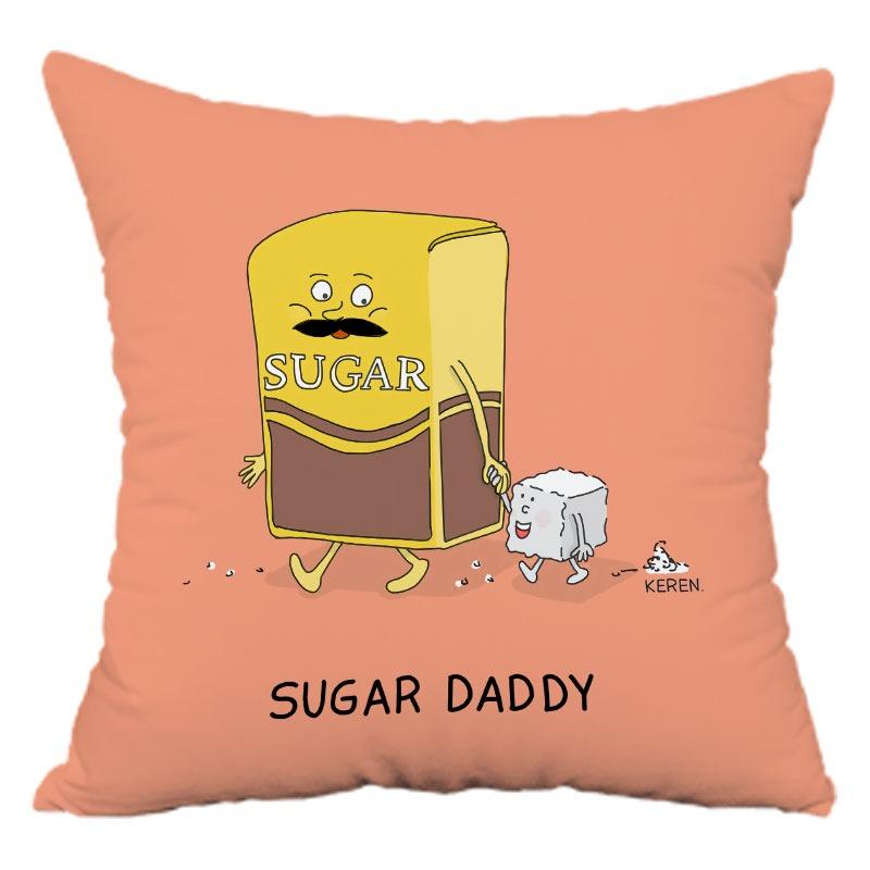 Cartoon Sofa Pillowcase Dormitory Decoration Office Living Room Home Pillowcase