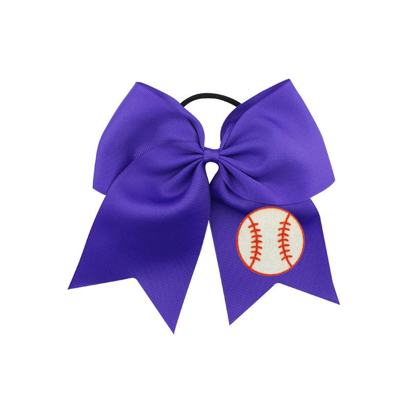 Haochuan 560 World Cup Rugby Swallowtail Bow Hair Tie for Kids