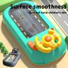 Plastic Kids Toy Racing Car Arcade Green Grey Play Console Game  for Boys and Girls