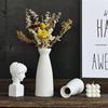 Set of Three Bohemian Ceramic Vases for Home Decor Living Room Bookshelf Dining Table Decorative Accessories