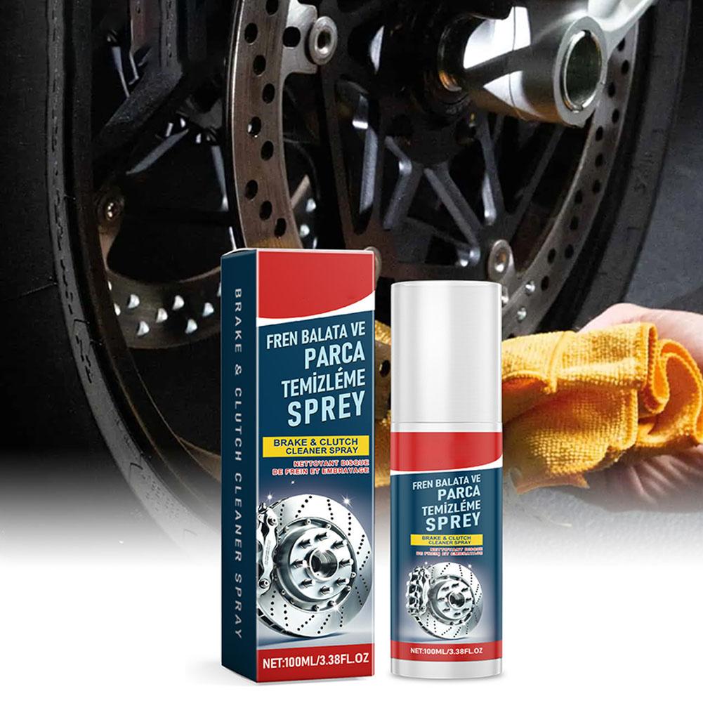 100ml Car Brake Cleaner Iron Remover Wheel Cleaner Brake Cleaner Spray Reduces Brake Noises Polishing And Maintenance Cleaner