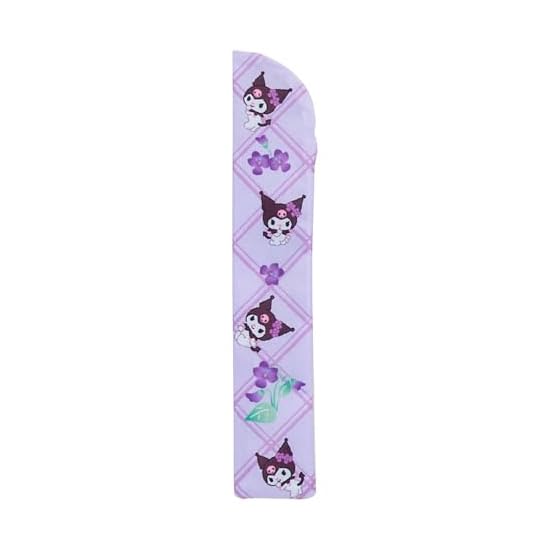 SANRIO Kuromi Folding Fan with Case 835986