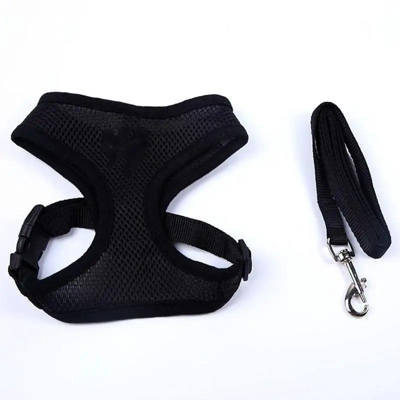 

Household Cute Mesh Pet Chest Strap Dog Harness Puppy Pet Dog Leash Accessories Decoration Different Sizes Different Colors S