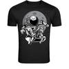 Astronaut Skateboard Moon Unisex T-Shirt - Space Skater Graphic Tee