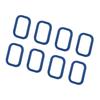 8PCS INLET MANIFOLD GASKETS Seal 1138392 0348T1 XS7Q 8565 AA LR018370 FOR FORD MONDEO III MK3 2.0 2.2 RANGER 3.2