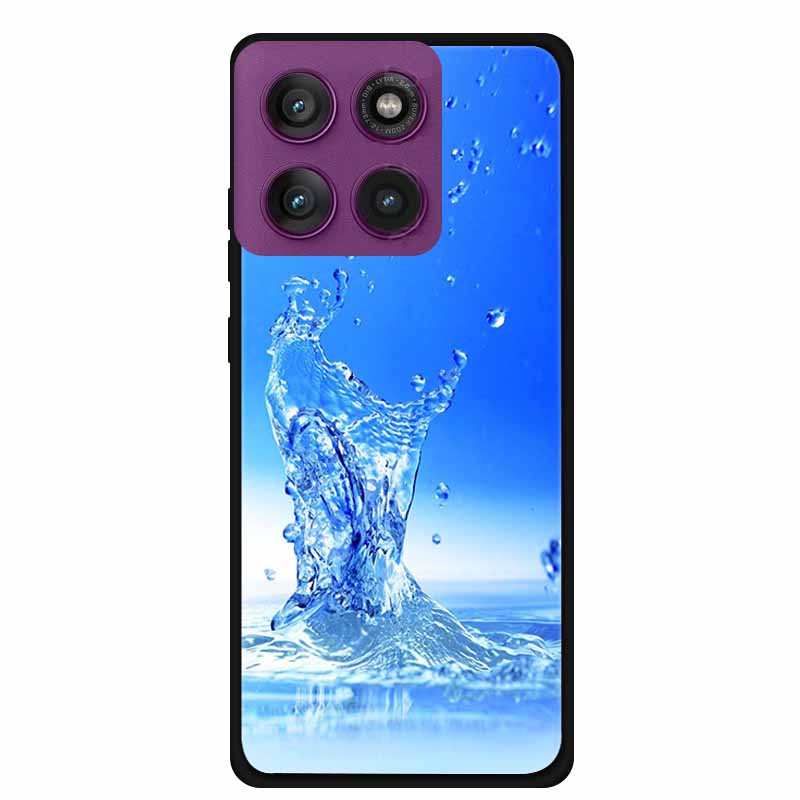 6.7" For Motorola Edge 60 Pro 5G Case Coque Shockproof Black Silicone TPU Soft Back Cover For Motorola Edge 60Pro Phone Case Bag