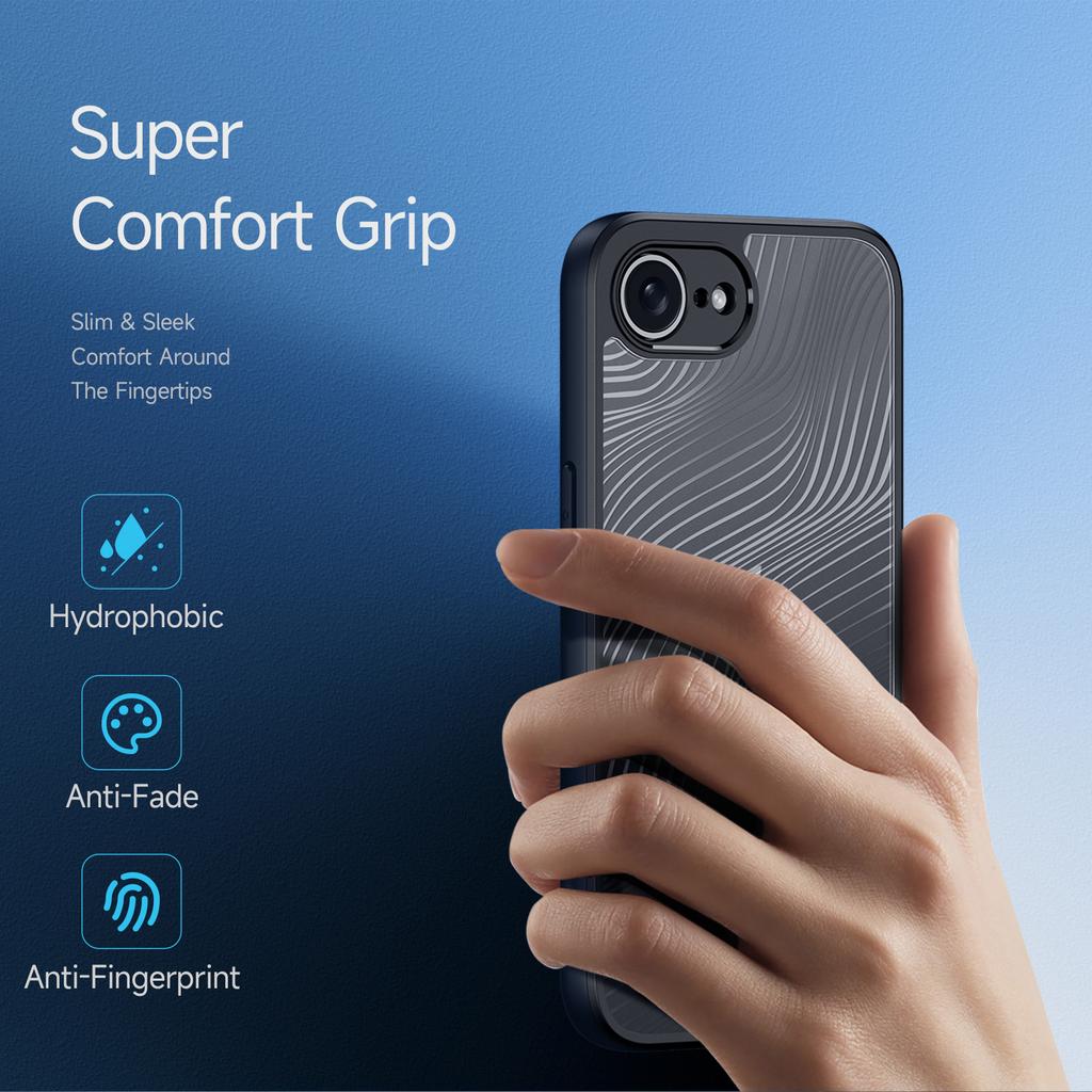 DUX DUCIS Aimo Series For iPhone 16e Case Drop Proof Protective Phone Cover (REACH Certification)