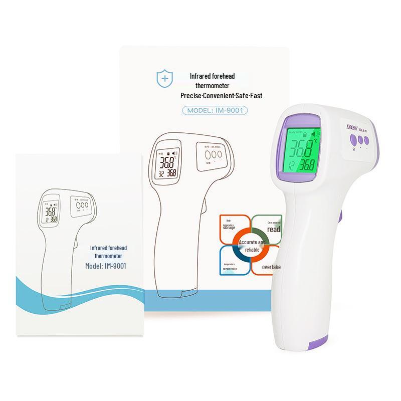 Handheld Infrared Forehead Thermometer for Household and Medical Use