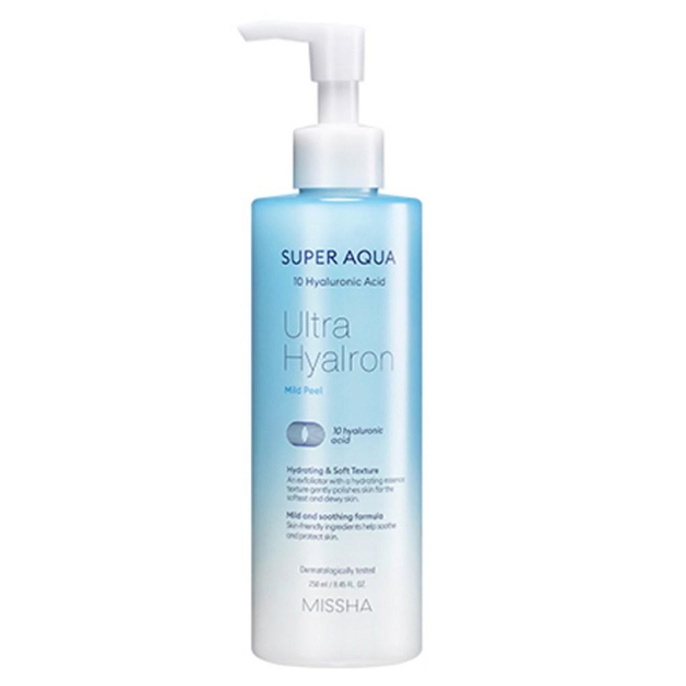 

Мягкий пилинг-гель Missha Super Aqua Ultra Hyalon 250 мл, 1 шт.