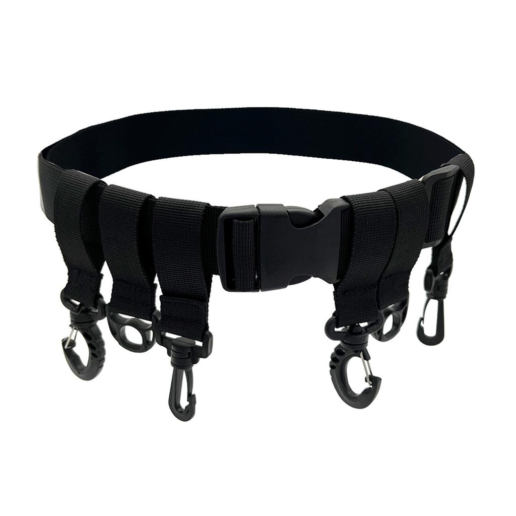 Waist Belt Waist Belt for Wader Adjustable Fishing Wading Belt Nylon Waist Belt with Hook Fishing Waist Belts for Kayaks