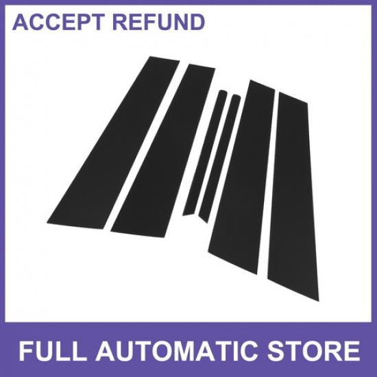 Door Pillar Window Trim SIX  for Kia Optima 2011-2015 Black