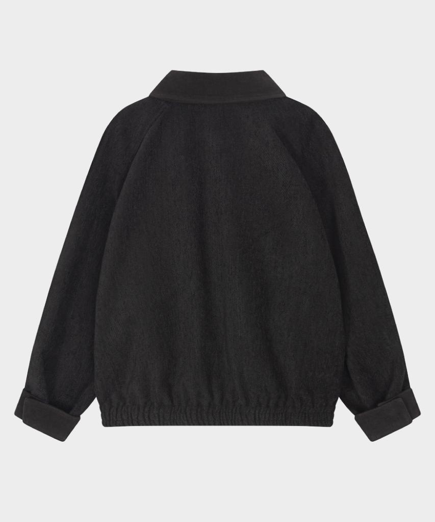 Hono Report Rash Tab Raglan Jacket_Black