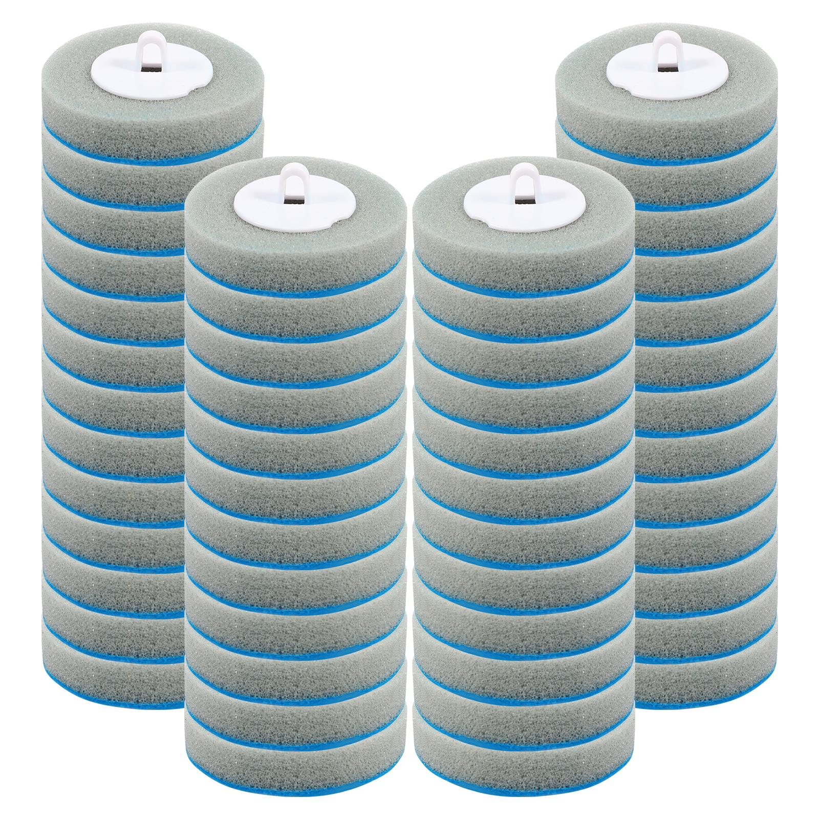 

18/48 Pcs Disposable Toilet Brush Replacement Head Bathroom 360° Deep Cleaning Kit Long Handle Wc Accessories Tool