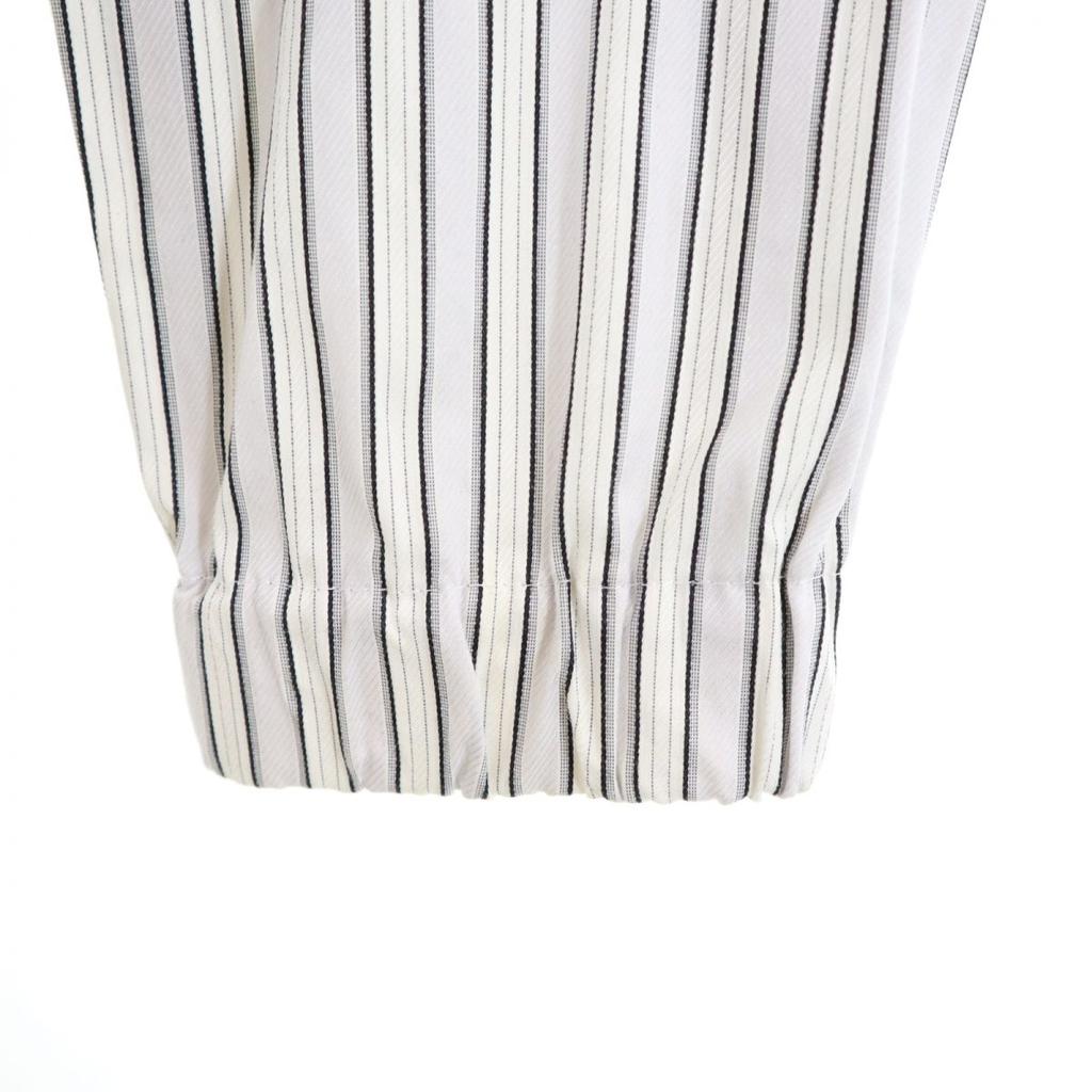 LEMAIRE made in Japan stripe cotton Zip jacket 1 White system Men's Used