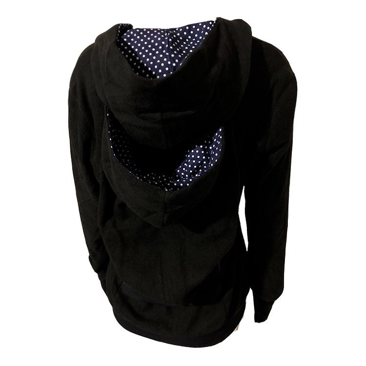 2025 Women's Autumn/Winter Hot-Selling 3-in-1 Multifunctional Mummy Kangaroo Hoodie Coat