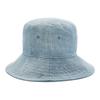 New Era Women's Bucket Hat Drawstring Plain Washed Denim LXL BUCKET03 CORD STRAP WDNM FRT 14388477 NER36C8905